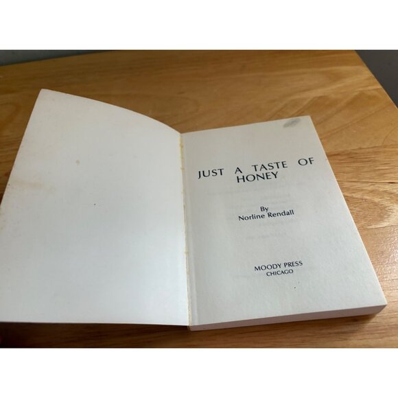 Just A Taste of Honey by Norline Rendall Devotional Inspirational Paperback 1981 - Picture 7 of 11